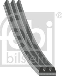 Febi Bilstein 183147 - Поліклиновий ремінь autozip.com.ua