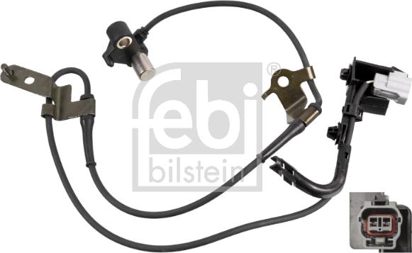 Febi Bilstein 174932 - Датчик ABS, частота обертання колеса autozip.com.ua