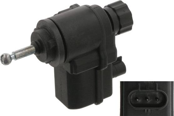 FEBI Bilstein 17686 - Регулювальний елемент, регулювання кута нахилу фар autozip.com.ua