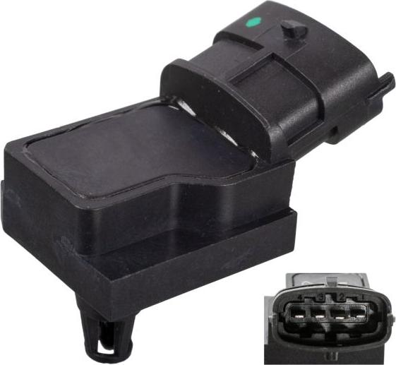 FEBI Bilstein 176772 - Датчик, тиск у впускний трубі autozip.com.ua