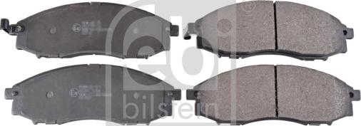 Febi Bilstein 170665 - Гальмівні колодки, дискові гальма autozip.com.ua