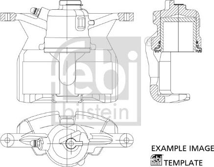 Febi Bilstein 178049 - Гальмівний супорт autozip.com.ua