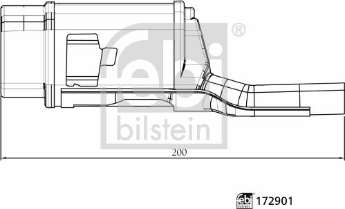 Febi Bilstein 172901 - Гідрофільтри, автоматична коробка передач autozip.com.ua