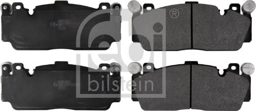 FEBI Bilstein 172182 - Гальмівні колодки, дискові гальма autozip.com.ua