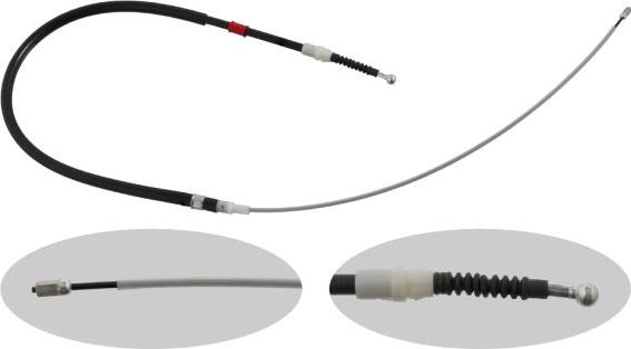 FEBI Bilstein 30727 - Трос, гальмівна система autozip.com.ua