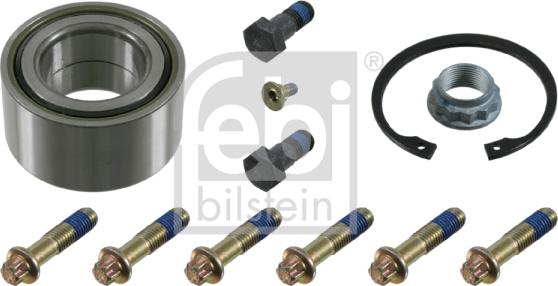 Febi Bilstein 31036 - Комплект підшипника маточини колеса autozip.com.ua