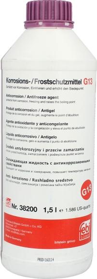FEBI Bilstein 38200 - Антифриз autozip.com.ua