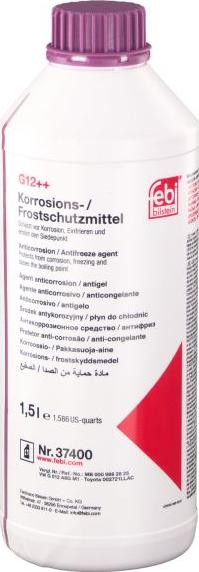 FEBI Bilstein 37400 - Антифриз autozip.com.ua