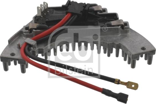 FEBI Bilstein 37121 - Опір, реле, вентилятор салону autozip.com.ua