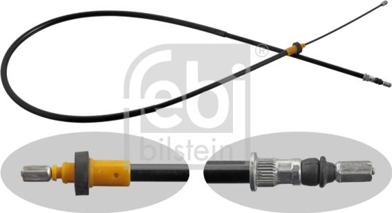 Febi Bilstein 29362 - Трос, гальмівна система autozip.com.ua