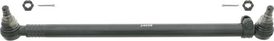 FEBI Bilstein 24059 - Поздовжня рульова тяга autozip.com.ua