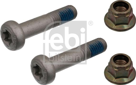 Febi Bilstein 24389 - Комплект затискних болтів, що несе / направляючий шарнір autozip.com.ua