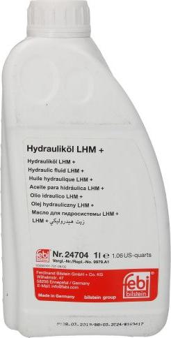 FEBI Bilstein 24704 - Рідина для гідросистем autozip.com.ua