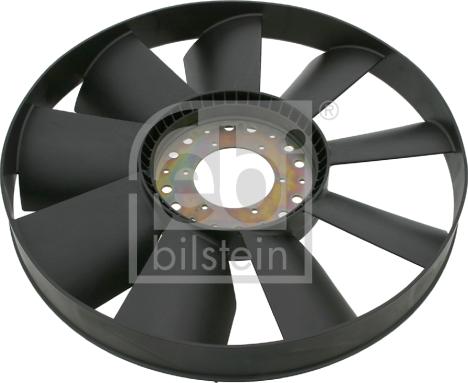 Febi Bilstein 26206 - Крильчатка вентилятора, охолодження двигуна autozip.com.ua