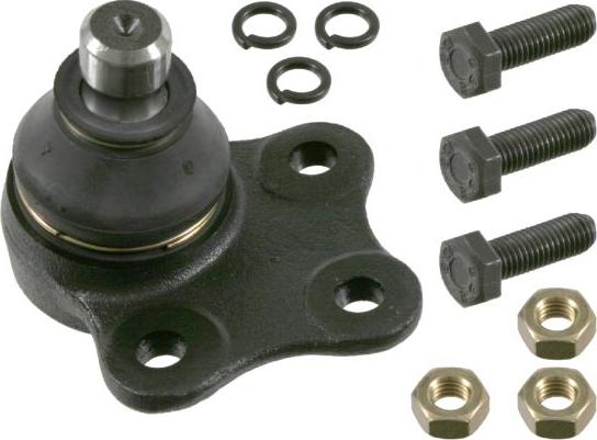 FEBI Bilstein 21781 - Шарова опора, несучий / направляючий шарнір autozip.com.ua