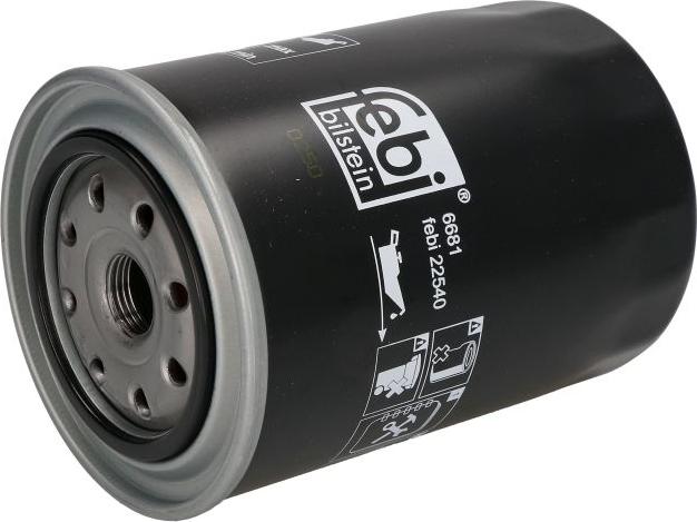 FEBI Bilstein 22540 - Масляний фільтр autozip.com.ua