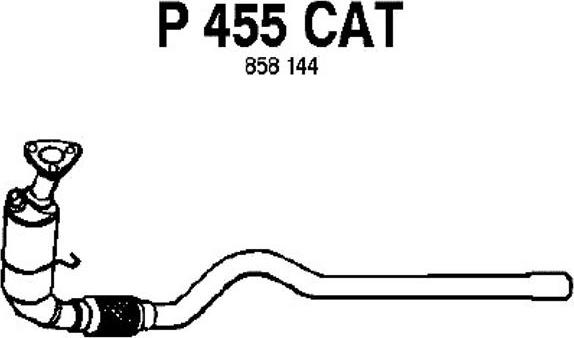 Fenno P455CAT - Каталізатор autozip.com.ua