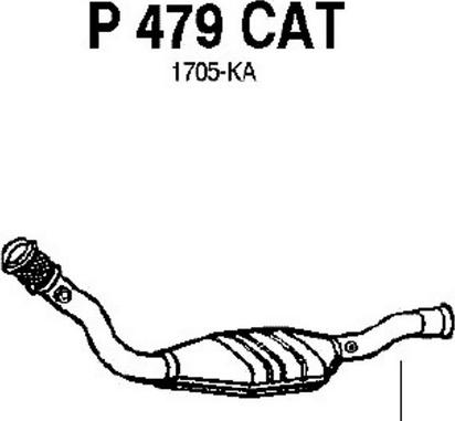Fenno P479CAT - Каталізатор autozip.com.ua