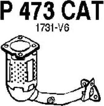 Fenno P473CAT - Каталізатор autozip.com.ua