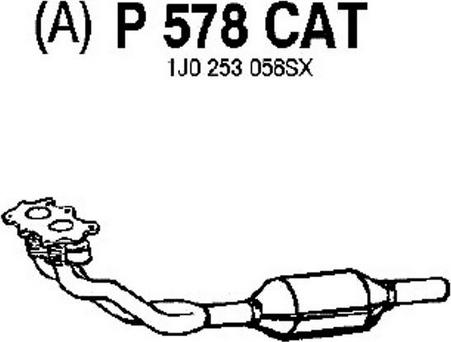 Fenno P578CAT - Каталізатор autozip.com.ua