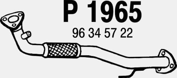 Fenno P1965 - Труба вихлопного газу autozip.com.ua