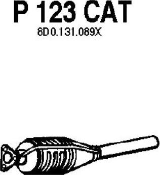 Fenno P123CAT - Каталізатор autozip.com.ua