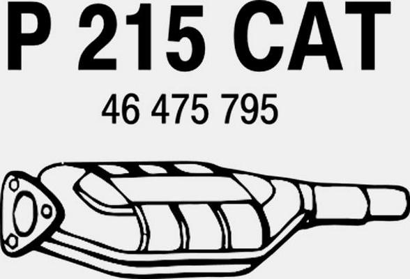 Fenno P215CAT - Каталізатор autozip.com.ua