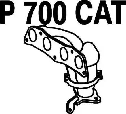 Fenno P700CAT - Каталізатор autozip.com.ua
