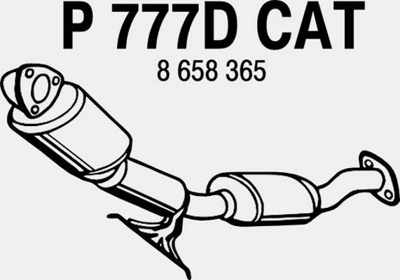 Fenno P777DCAT - Каталізатор autozip.com.ua
