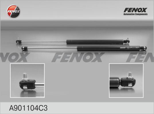 Fenox A901104C3 - Газова пружина, кришка багажник autozip.com.ua