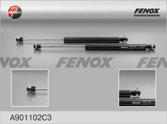 Fenox A901102C3 - Газова пружина, кришка багажник autozip.com.ua