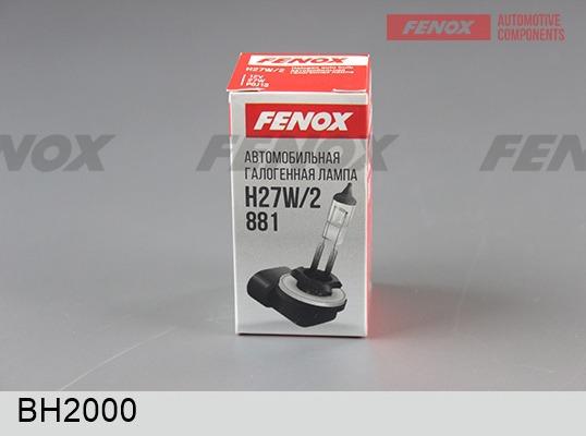 Fenox BH2000 - Лампа розжарювання, протитуманні фари autozip.com.ua