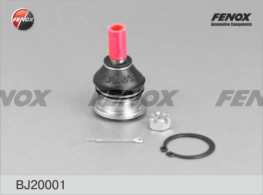 Fenox BJ20001 - Шарова опора, несучий / направляючий шарнір autozip.com.ua