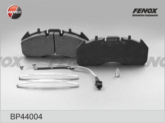 Fenox BP44004 - Гальмівні колодки, дискові гальма autozip.com.ua