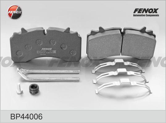 Fenox BP44006 - Гальмівні колодки, дискові гальма autozip.com.ua