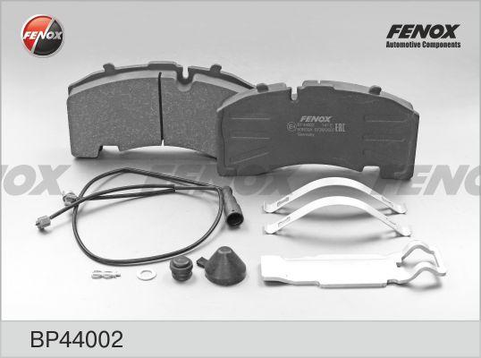 Fenox BP44002 - Гальмівні колодки, дискові гальма autozip.com.ua