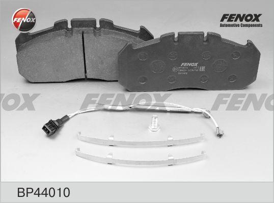 Fenox BP44010 - Гальмівні колодки, дискові гальма autozip.com.ua