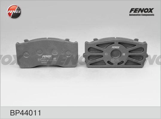 Fenox BP44011 - Гальмівні колодки, дискові гальма autozip.com.ua