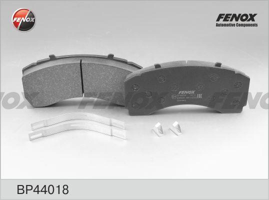 Fenox BP44018 - Гальмівні колодки, дискові гальма autozip.com.ua
