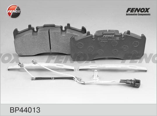 Fenox BP44013 - Гальмівні колодки, дискові гальма autozip.com.ua