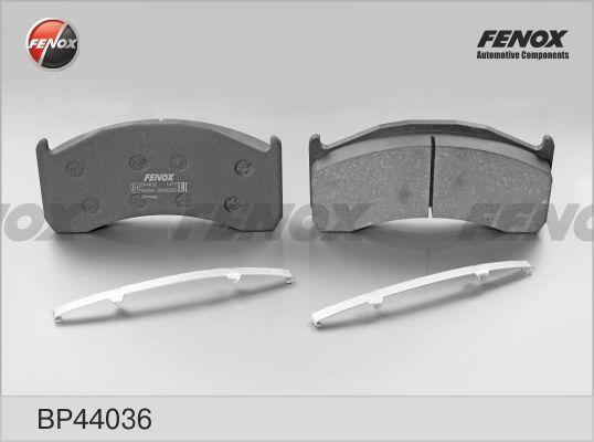 Fenox BP44036 - Гальмівні колодки, дискові гальма autozip.com.ua