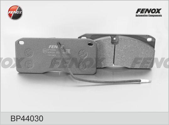 Fenox BP44030 - Гальмівні колодки, дискові гальма autozip.com.ua