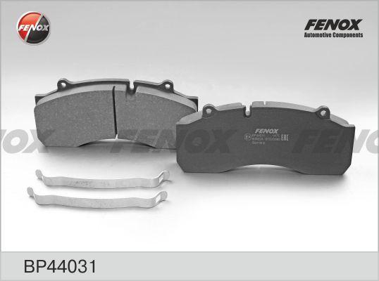 Fenox BP44031 - Гальмівні колодки, дискові гальма autozip.com.ua