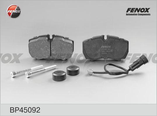 Fenox BP45092 - Гальмівні колодки, дискові гальма autozip.com.ua