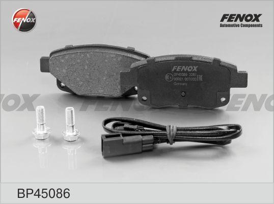 Fenox BP45086 - Гальмівні колодки, дискові гальма autozip.com.ua