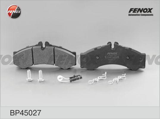 Fenox BP45027 - Гальмівні колодки, дискові гальма autozip.com.ua