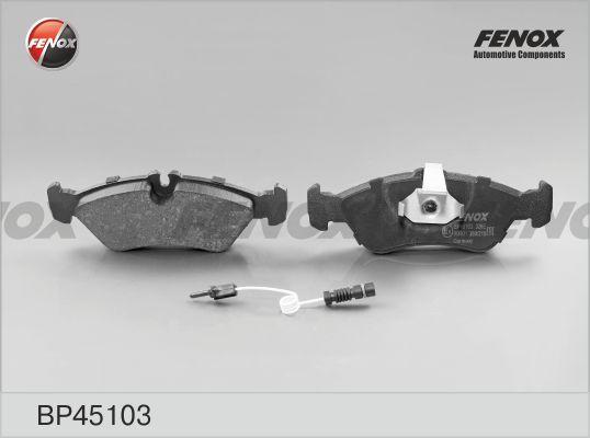 Fenox BP45103 - Гальмівні колодки, дискові гальма autozip.com.ua
