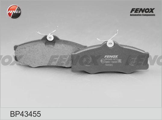 Fenox BP43455 - Гальмівні колодки, дискові гальма autozip.com.ua