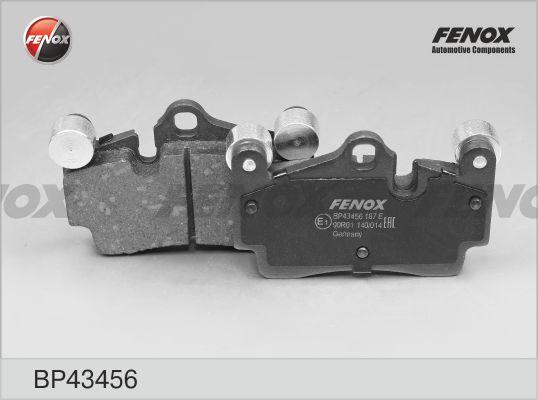 Fenox BP43456 - Гальмівні колодки, дискові гальма autozip.com.ua