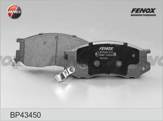 Fenox BP43450 - Гальмівні колодки, дискові гальма autozip.com.ua